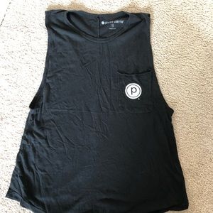GENTLY WORN pure barre tank size small